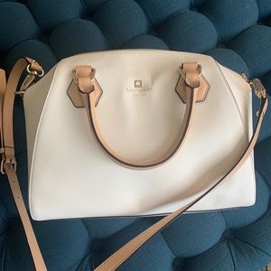 Kate Spade White Leather Purse